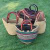 Bolga panier ovale XL assortis