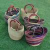 Bolga panier ovale XL assortis