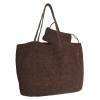 Sac Cabas PAULINE - anses cuir ou raphia